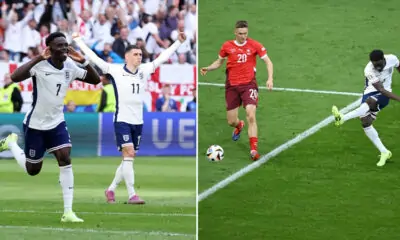 England reached the semi-finals after defeating Switzerland in a tiebreaker