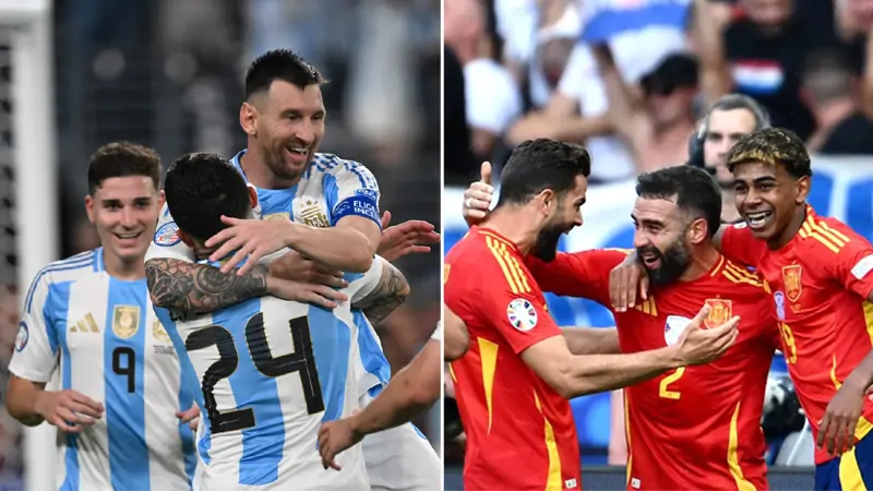 Football spring in Europe-America, Argentina-Spain ahead in reader's vote