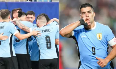 Suarez's goal equalizes, Uruguay defeats Canada in tiebreaker