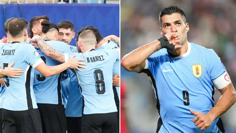 Suarez's goal equalizes, Uruguay defeats Canada in tiebreaker