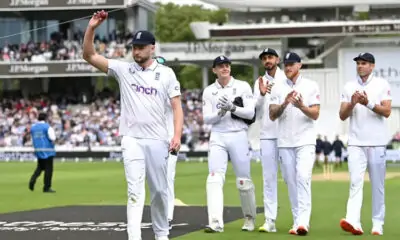 English pacer made a record with 7 wickets on debut