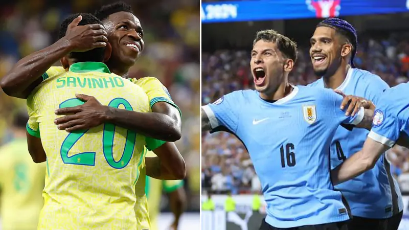 Who is the favorite in Brazil-Uruguay match?