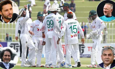 Bangladesh in the seat of praise after historic Test win in Rawalpindi