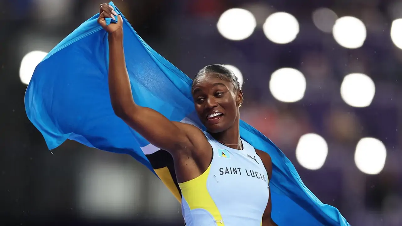 Alfred wins women's 100m gold Medal