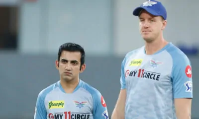 Gautam Gambhir and Morne Morkel