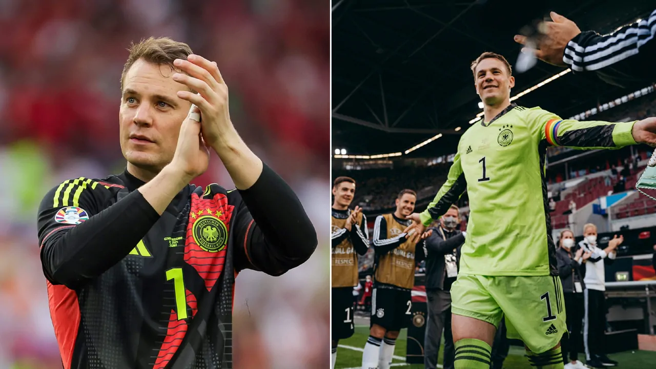 Neuer said goodbye to the German national team