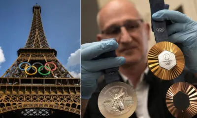 Olympic medal made by melting the iron of the Eiffel Tower, cost lakhs of taka