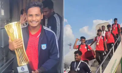 SAFF Champion Bangladesh returned home as heroes, received warm congratulations