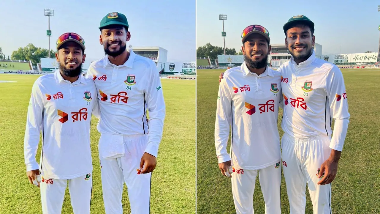 Shanto-Miraz praises Mushfiqur who reached the milestone of 15 thousand runs