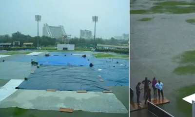 Afghanistan vs New Zealand test 3rd day washed out