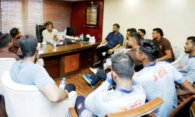 BCB president and cricketers meeting, Tamim was present