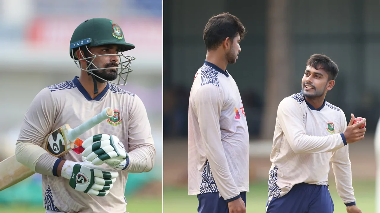 Bangladesh Team practicing in Chennai