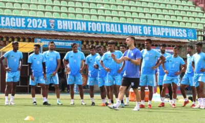 Bangladesh football team practice