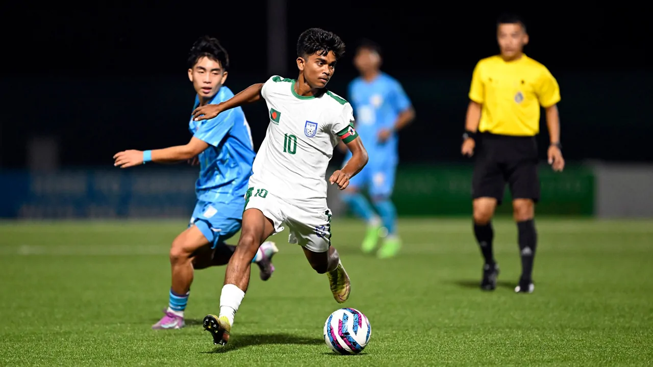 Bangladesh stumbled at the beginning of the SAFF Championship