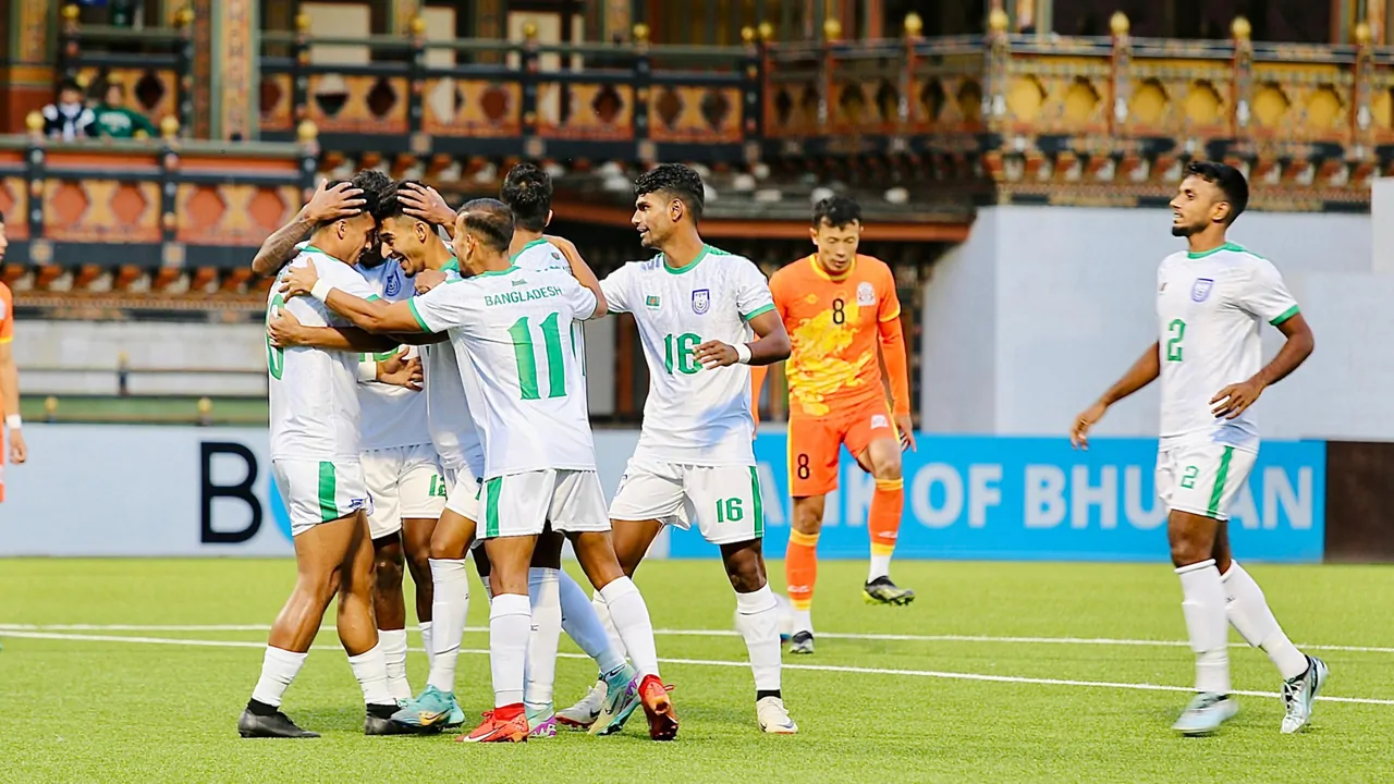 Bangladesh vs Bhutan