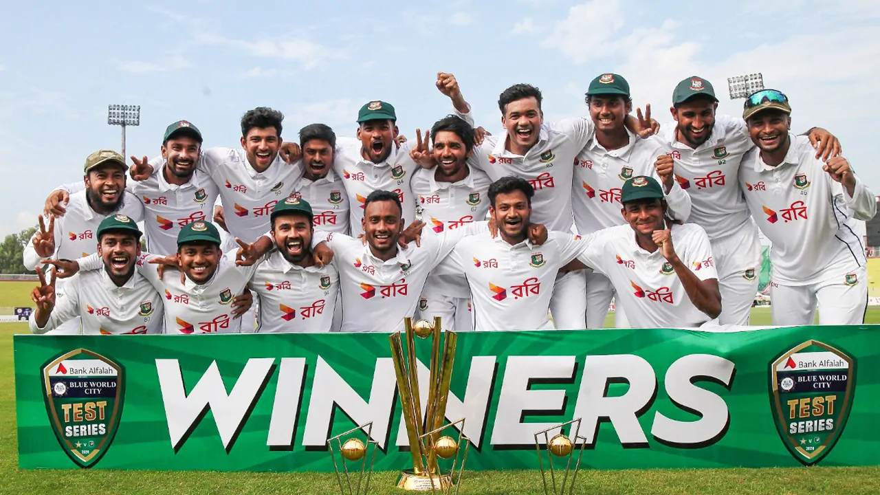 Bangladesh won series against Pakistan