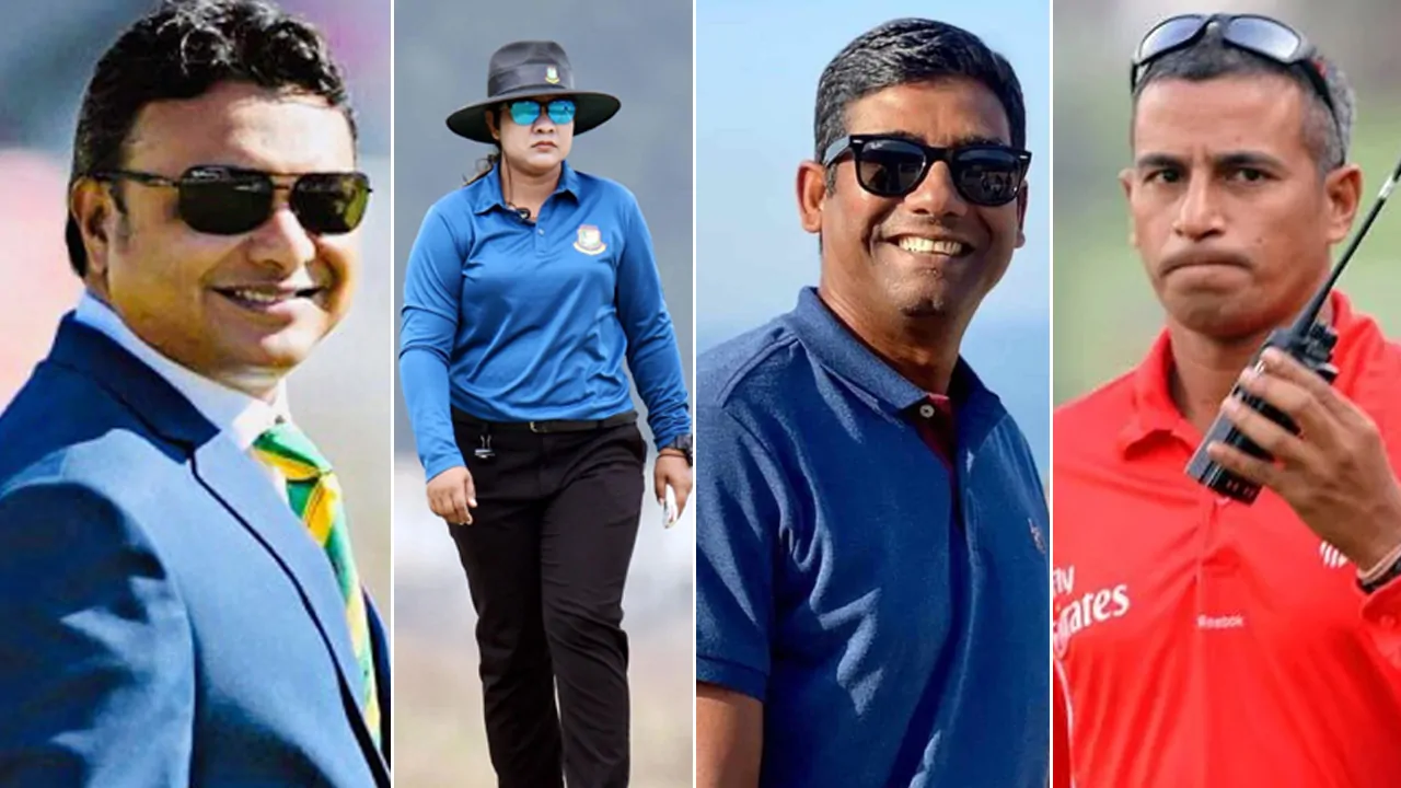 Bangladeshi umpires got new responsibilities from ICC