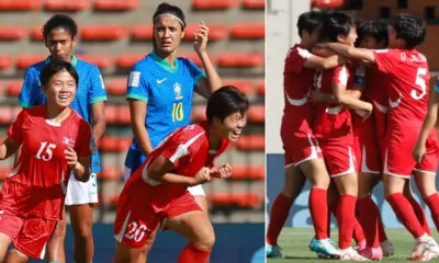 Brazil lost by North Korea women