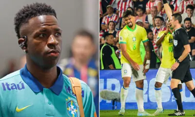 Brazil's embarrassing loss to Paraguay, Vini apologized