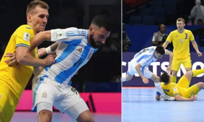 Futsal world cup argentina vs Ukraine