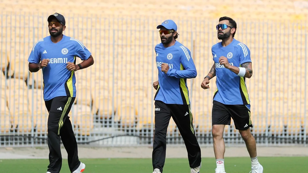 India starts practice for upcoming Bangladesh series