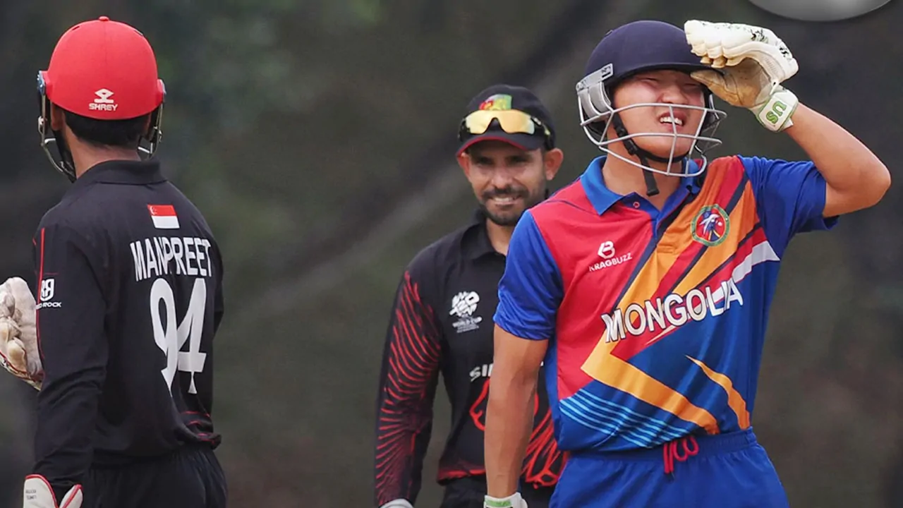 Mongolia All-out for just 10 runs in T20