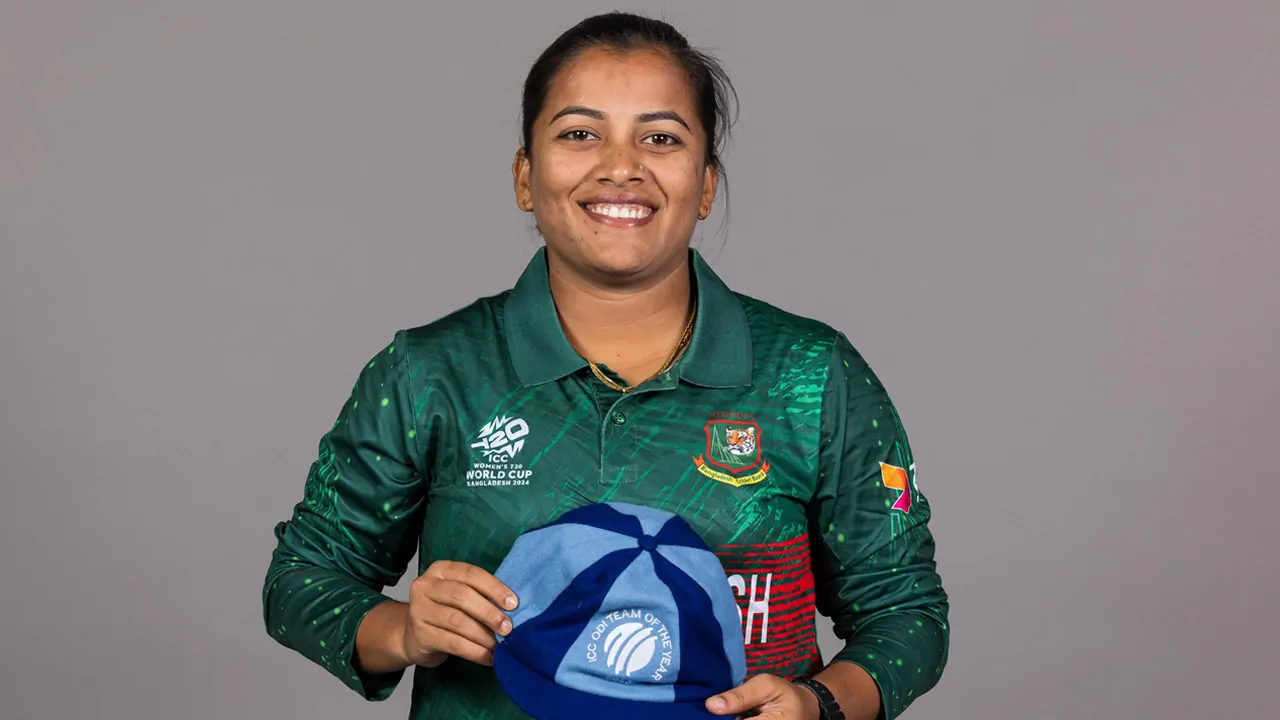 Nahida got 'special cap' from ICC