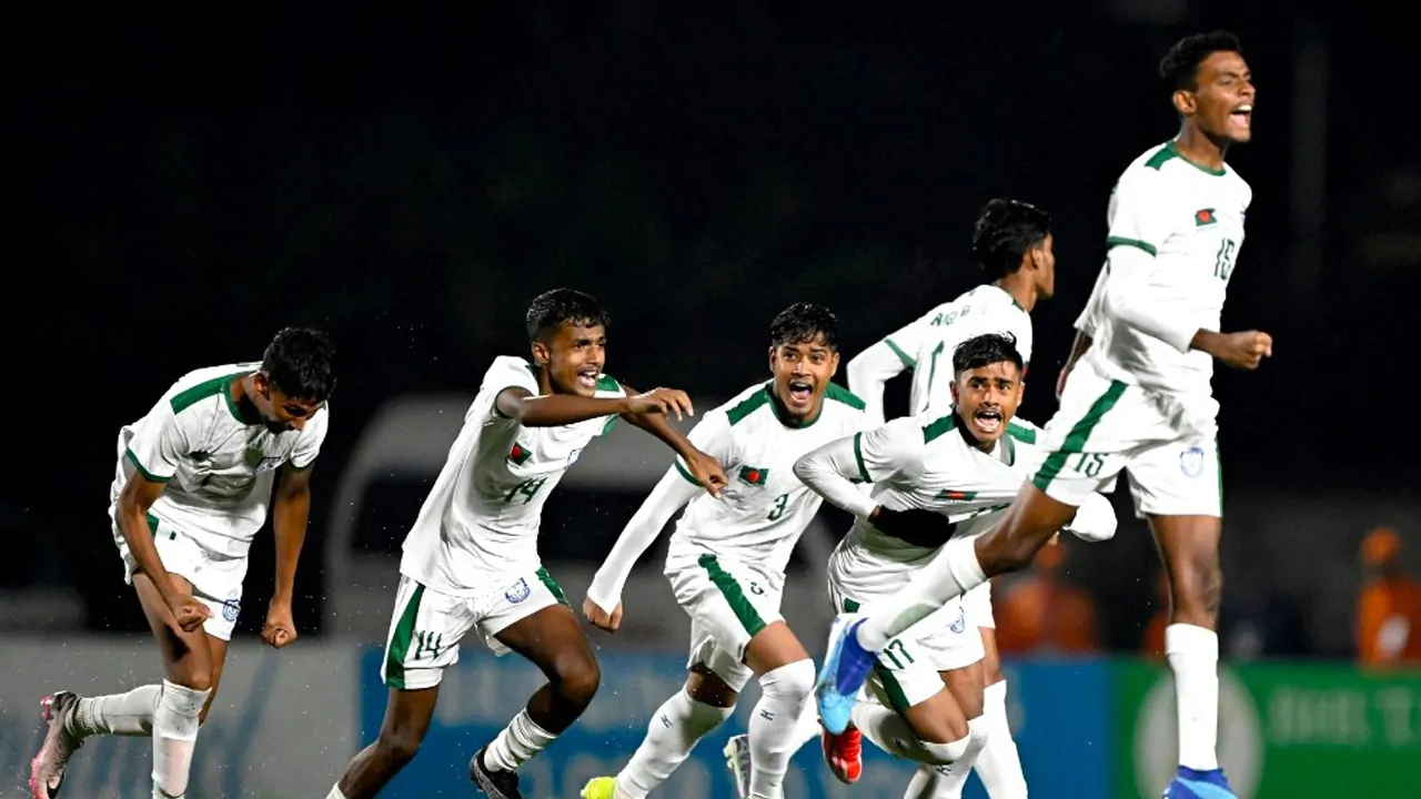 SAFF U17_Semifinal_Bangladesh vs Pakistan