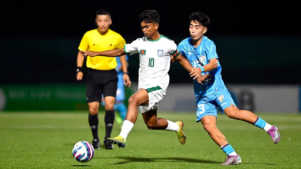 SAFF u17 2024_Final_Bangladesh vs India