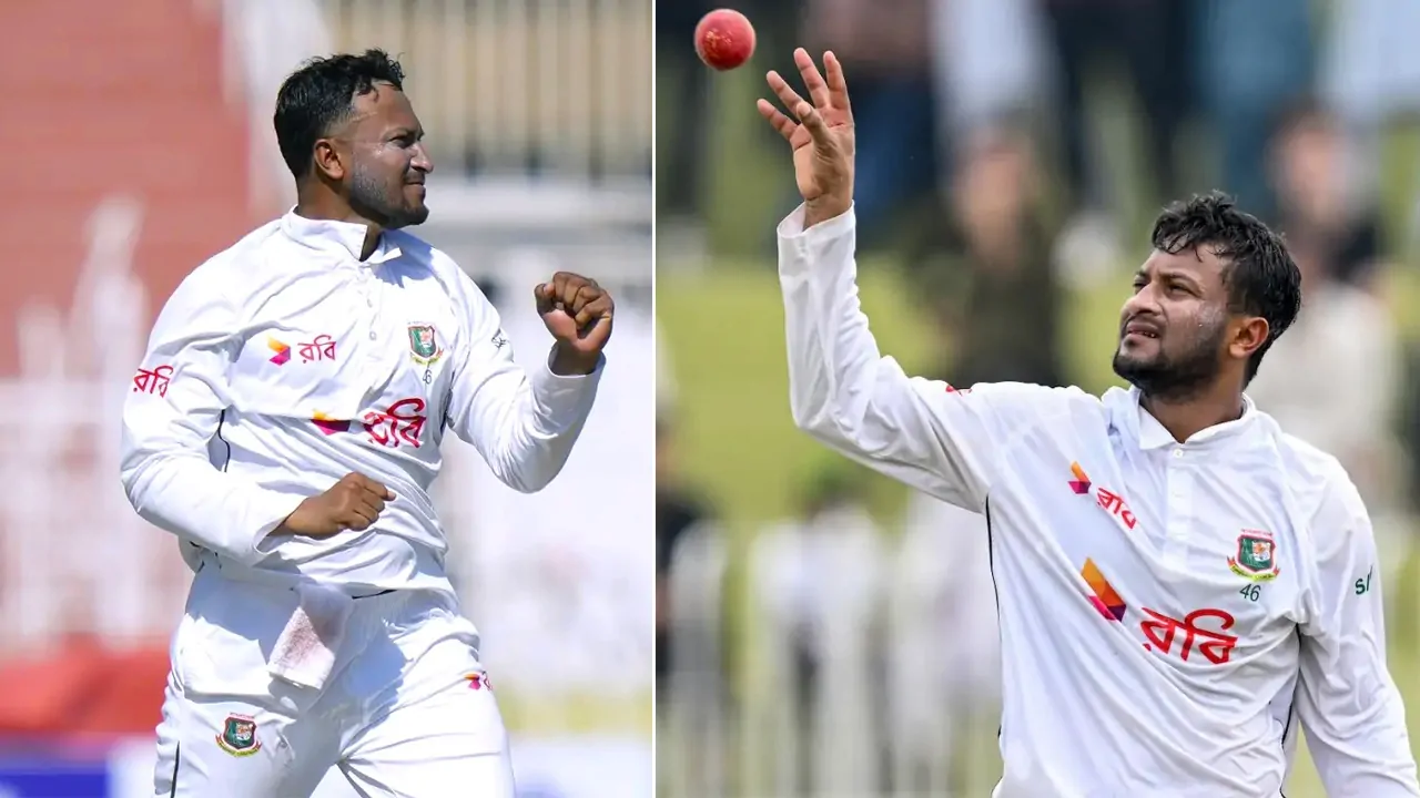 Shakib Al Hasan is in front of a new milestone in Test