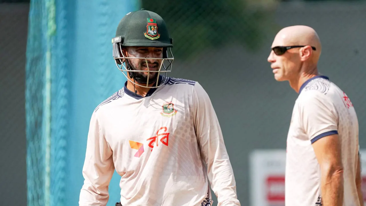 Shakib Al Hasan practice