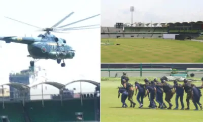 militarily force in Mirpur Stadium