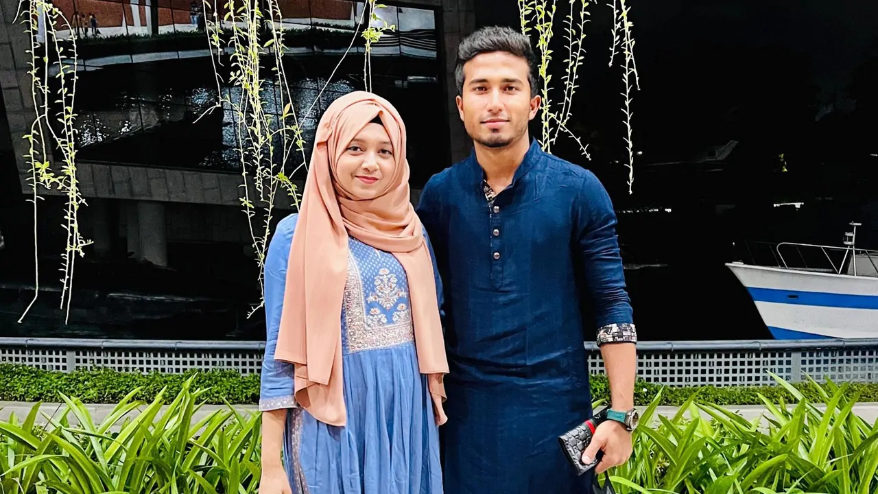 Afif becomes the father of twins