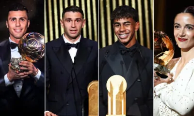 Ballon d'or night all awards