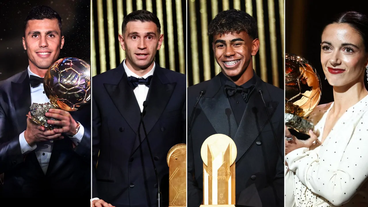 Ballon d'or night all awards