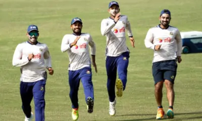 Bangladesh practice session