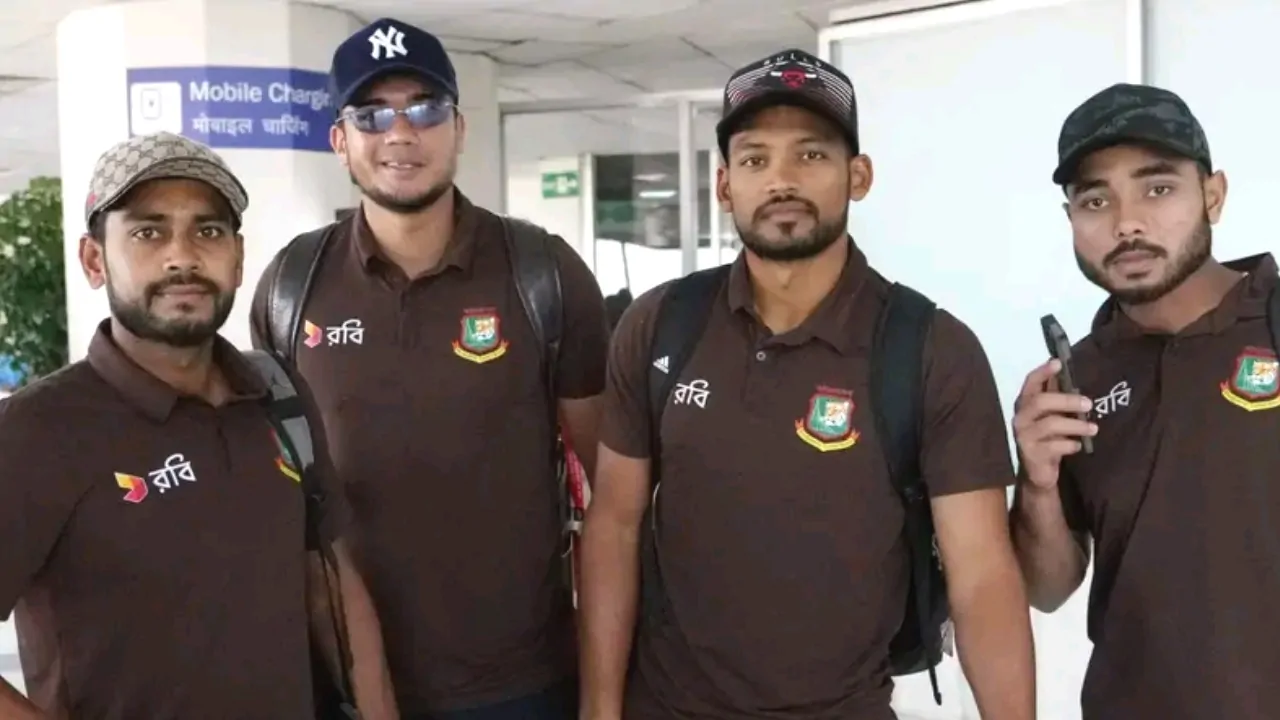 Bangladesh team arrived home