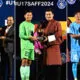 Footballers got awards in Saff