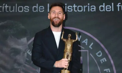 Lionel Messi won Champion of Champions trophy