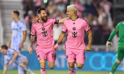 Lionel messi and Luis suarez inter miami