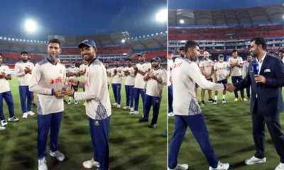 Mahmudullah was given a reception in the farewell match