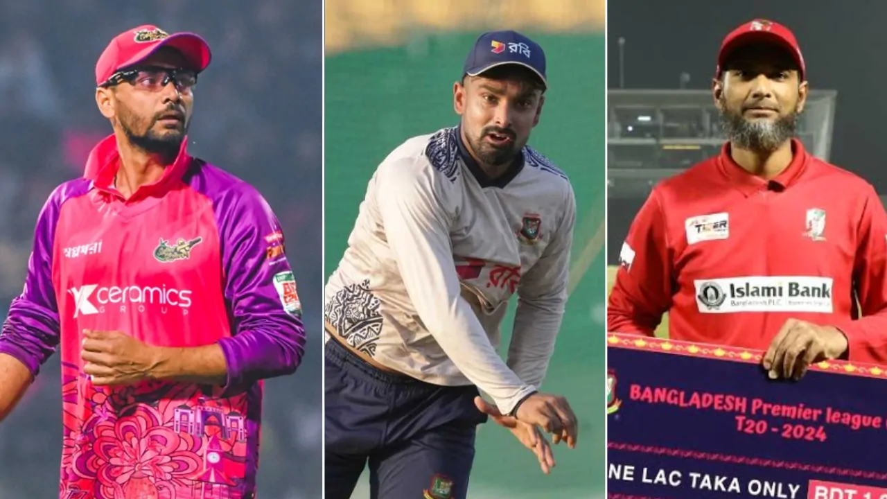 Mashrafe, Mahmudullah, Liton in Bpl 2025