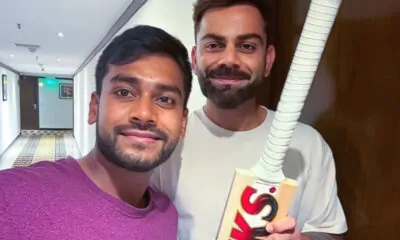 Mehedi Miraj and Virat Kohli