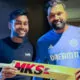 Mehidy Hasan Miraz gifted a bat to Rohit Sharma