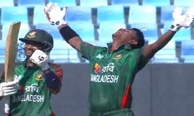 Azizul Hakim Tamim take century