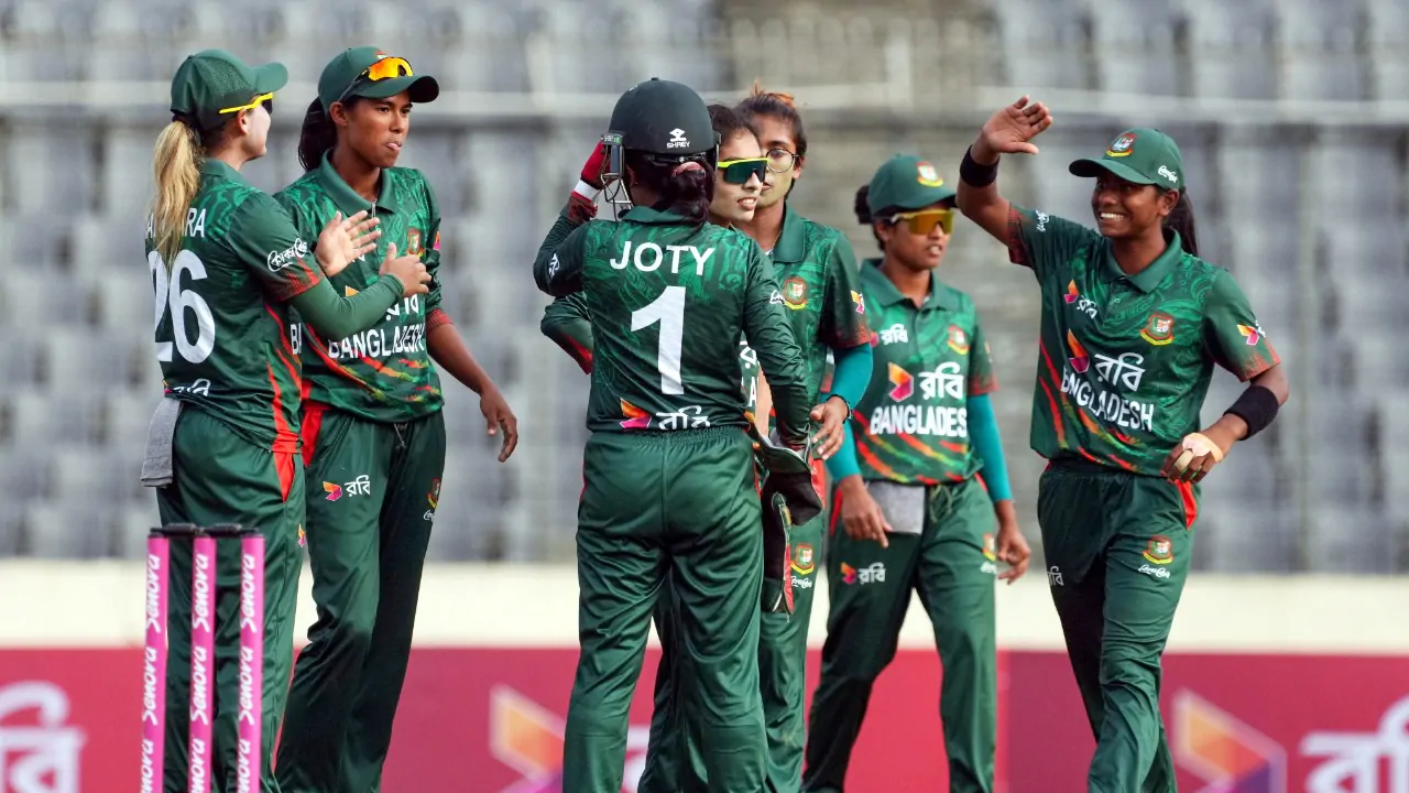 Bangladesh Women wins series against Ireland