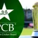 Champions trophy and pcb logo