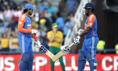 India's 283 against South Africa in T20Is