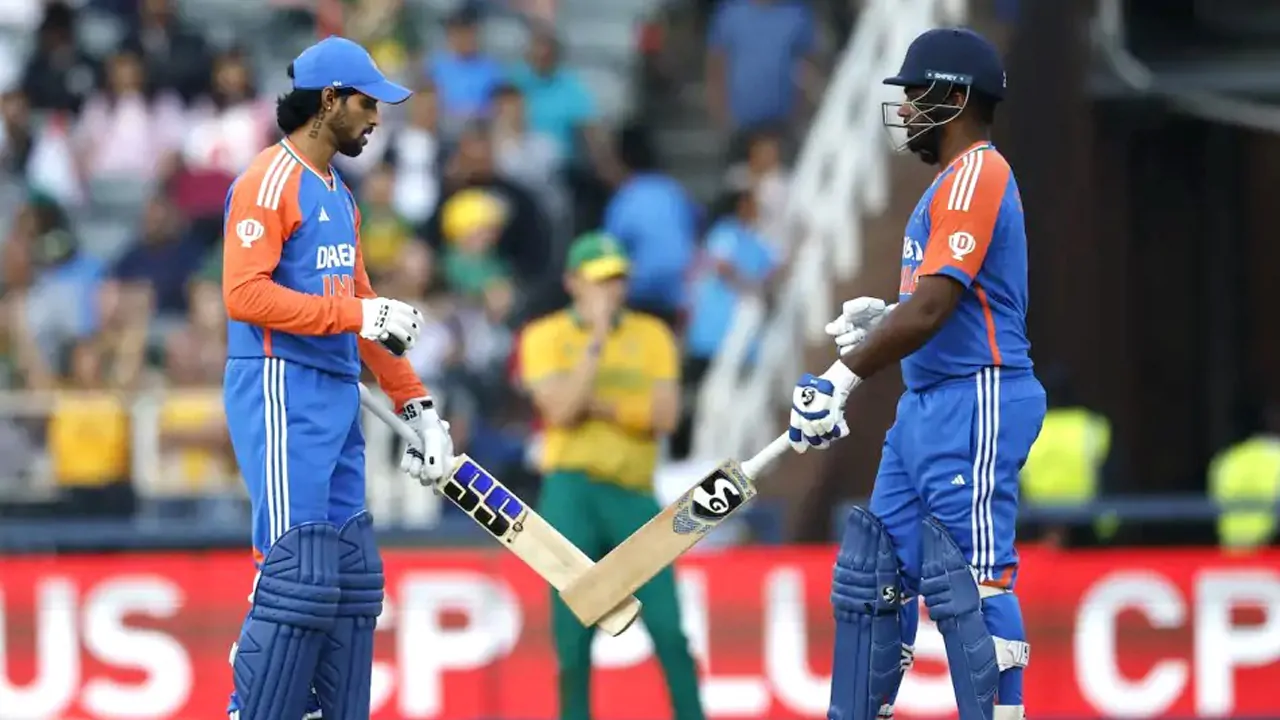 India's 283 against South Africa in T20Is