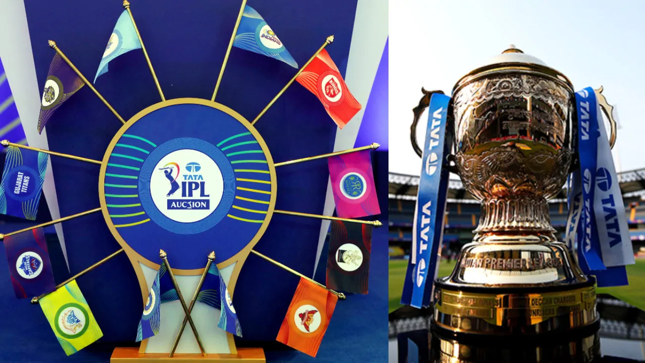 Ipl trophy and logo